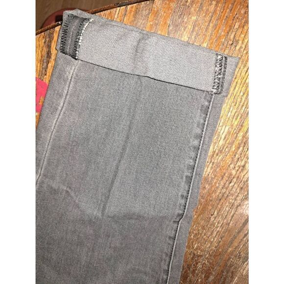 New 4 Maternity Isabel & Ingrid Black Boyfriend Black Over Bump Denim Jeans NWT - Picture 2 of 6